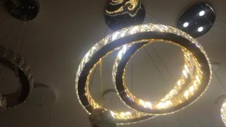 Lâmpada moderna sala de estar lustre cristal luz pingente para decoração iluminação casa